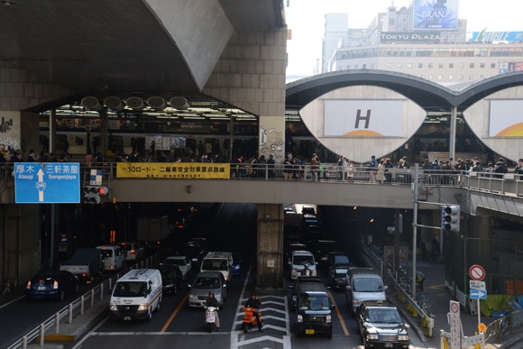 東急東横線「渋谷駅」地上2階駅 最終日（2013年3月15日）