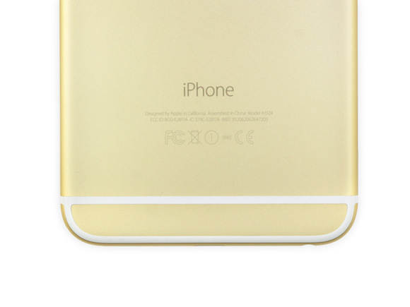iPhone 6 plus ゴールド分解レポート（iFixit）