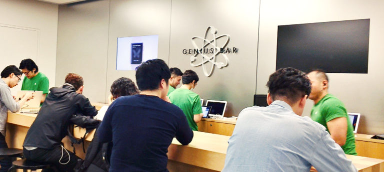 Apple Store 渋谷 ジーニアスバー