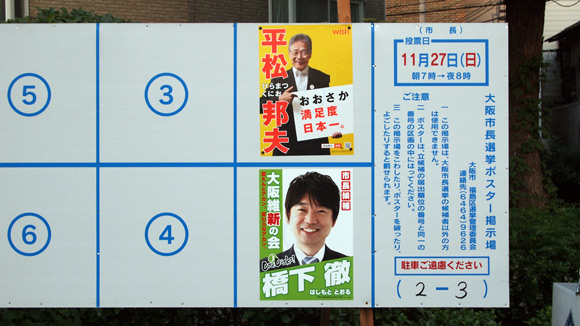 大阪市長選挙