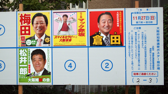 大阪府知事選挙
