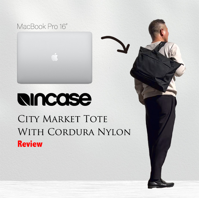 Incase City Market Tote と MacBook Pro 16"